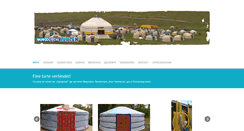 Desktop Screenshot of mongolische-jurten.com